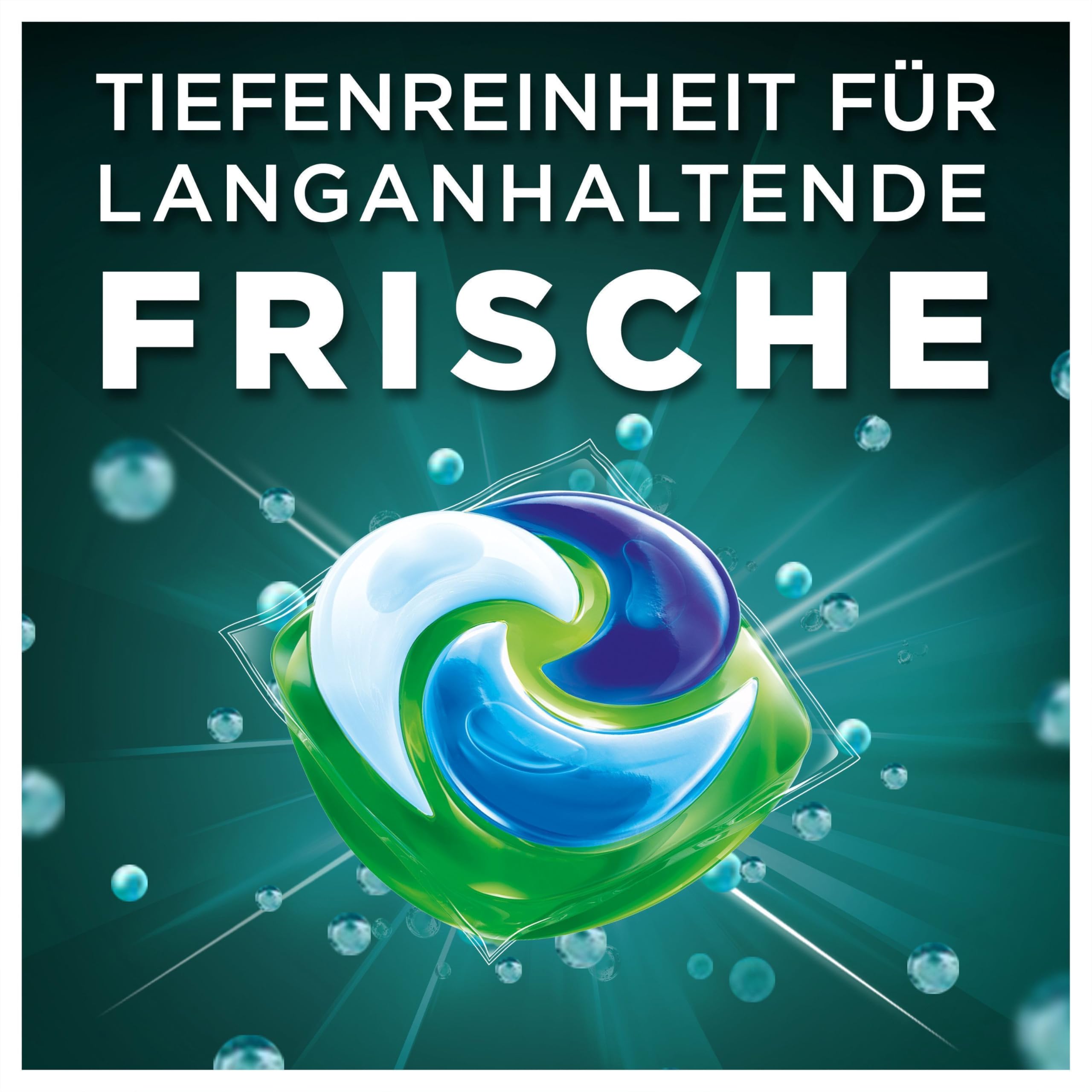 Ariel Allin1 PODS, Flüssigwaschmittelkapseln 100 Wäschen, Touch Of Lenor Unstoppables, Tiefenreinigung für lang anhaltende Frische