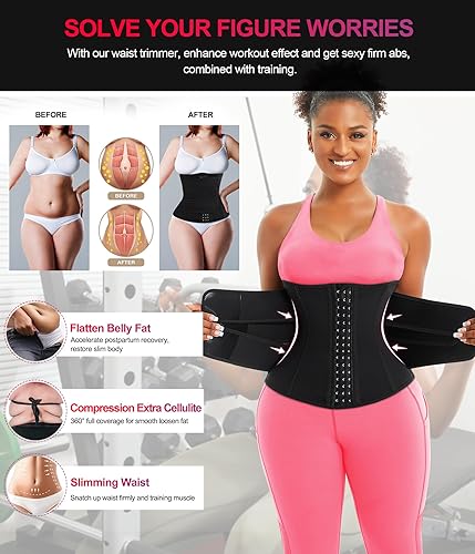 Miniatura 3 de TrainingGirl - Cinturón para entrenamiento de cintura para mujer