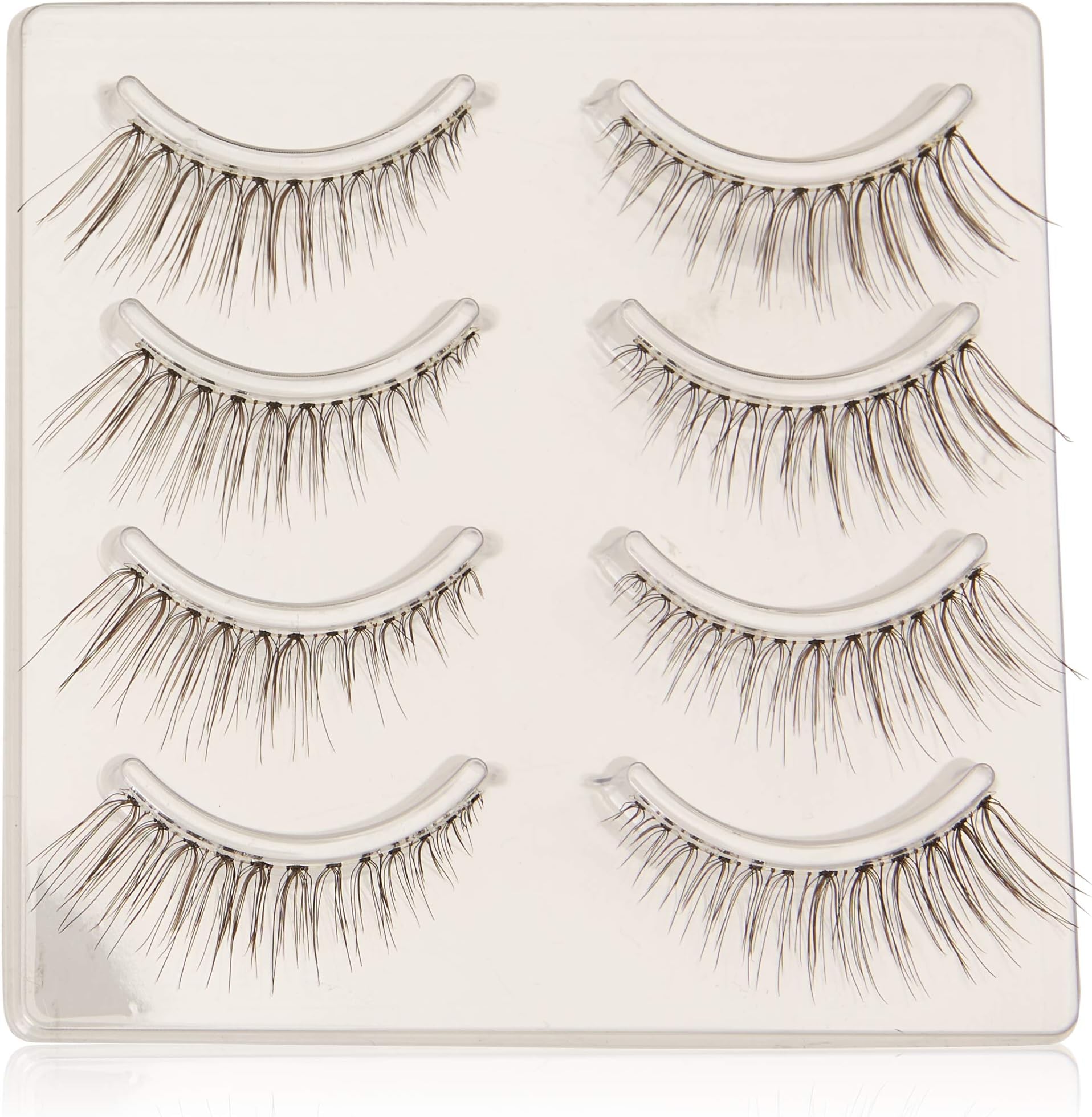False Eyelashes, 11 Little Brown for Women, 4 Count