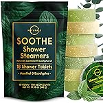 Shower Steamers Aromatherapy - Birthday Gifts for Women - Shower Bombs Aromatherapy, Spa Day Essentials, Relaxation Spa Gifts - Self Care Unique Gifts for Women and Men (Peppermint & Menthol 18 Count)