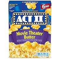 Vista 14 de Act II, Palomitas de maíz para microondas, amantes de la mantequilla, 2.75 onzas (paquete de 3)