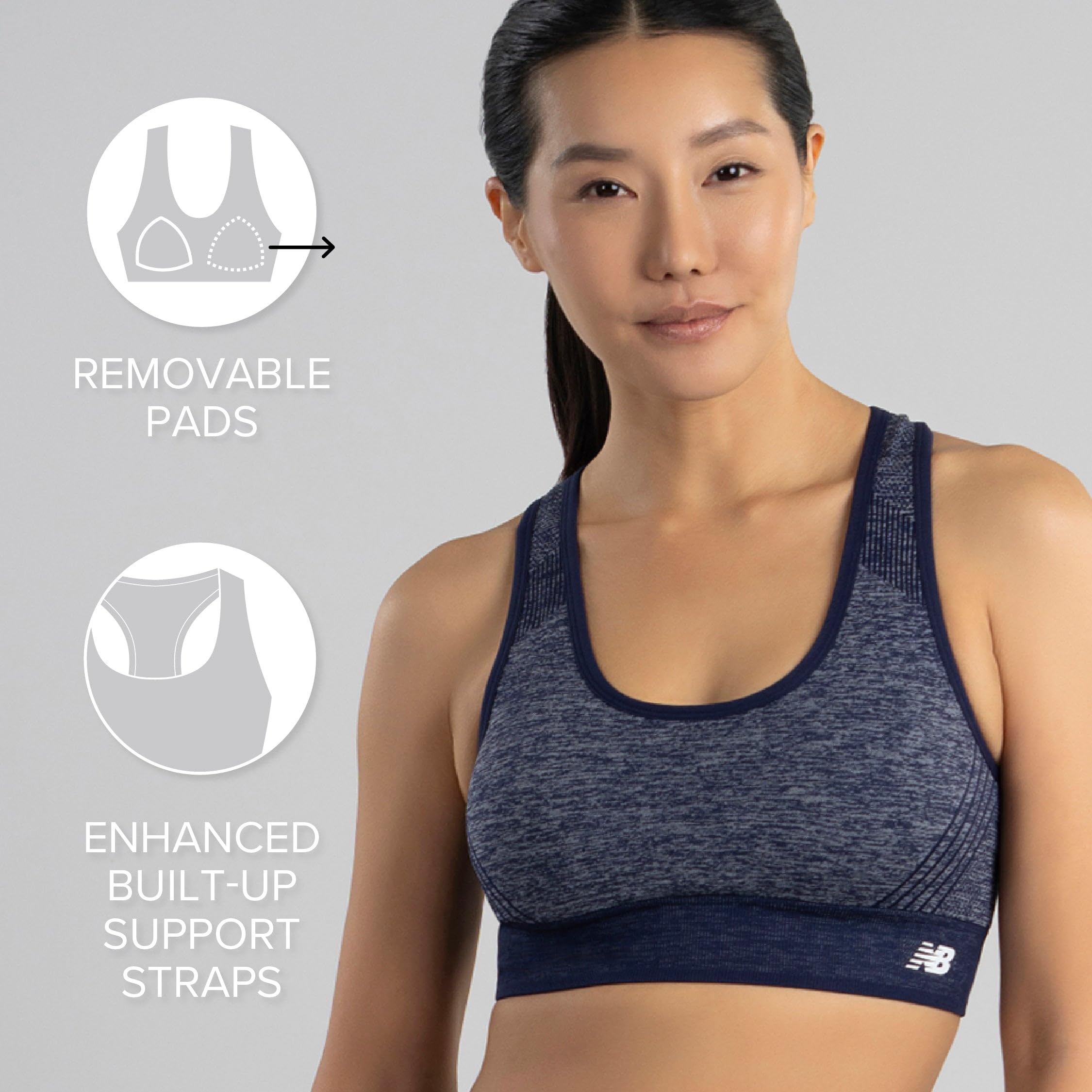 New Balance Damen New Balance Seamless Sports Bra Sport-BH