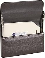 Vista 2 de Royce Leather Estuche de tarjeta enmarcado horizontal (marrón), Marrón