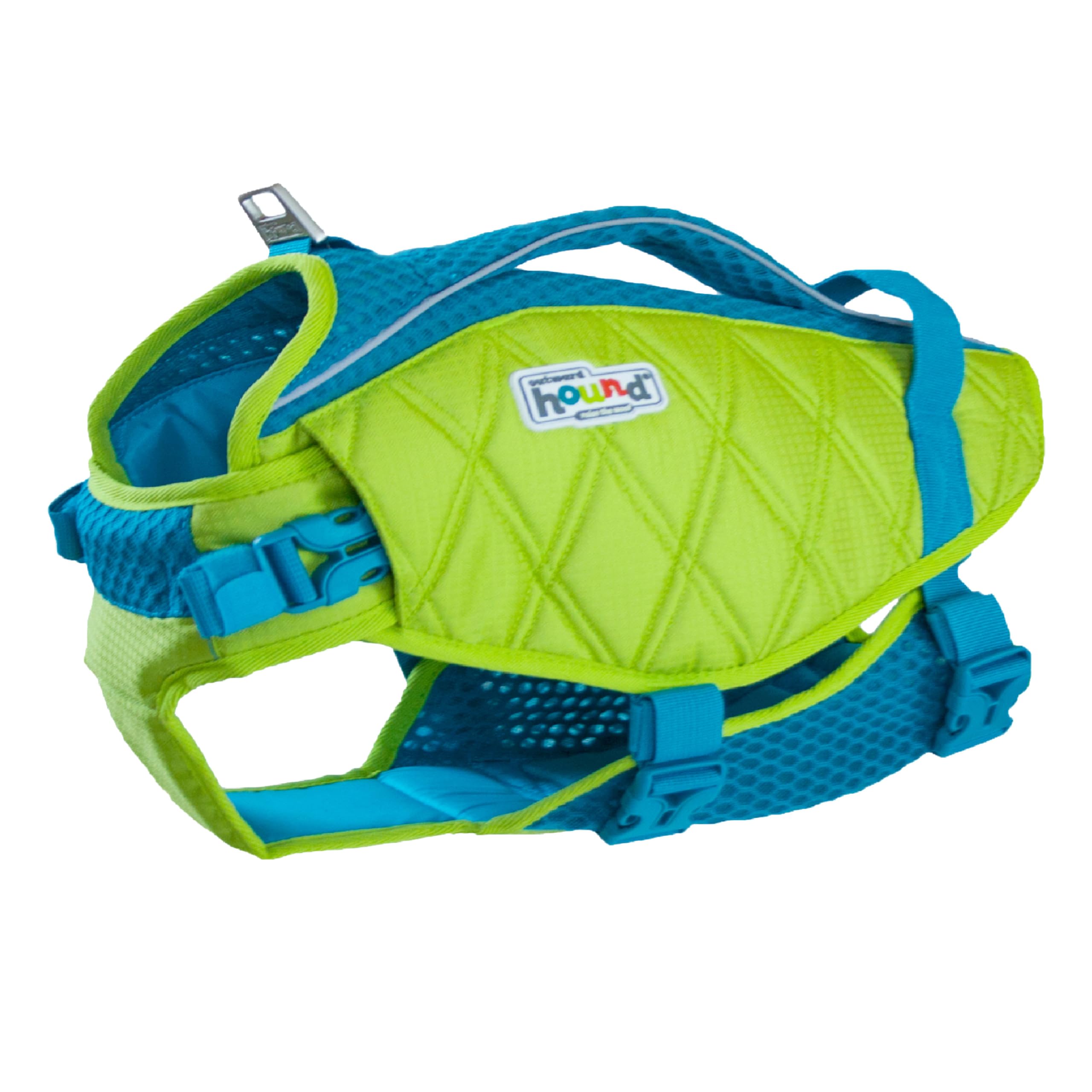Outward Hound Standley Sport Dog Life Jacket, High-Performance Ripstop Dog Life Vest for Swimming, Boating, and Water Safety, XS, Green