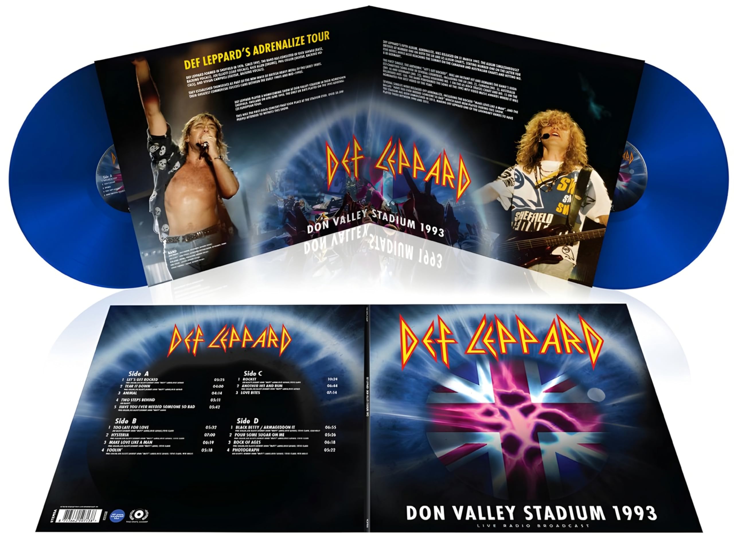 Don Valley Stadium 1993 - Def Leppard 2 Set
