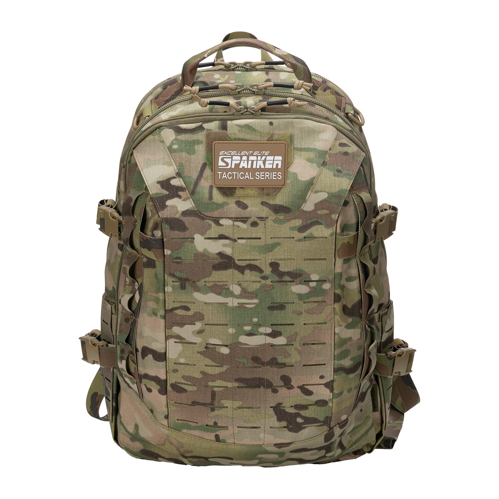 EXCELLENT ELITE SPANKER 40L Military Backpack Molle Tactical Hiking Backpack (Multicam)