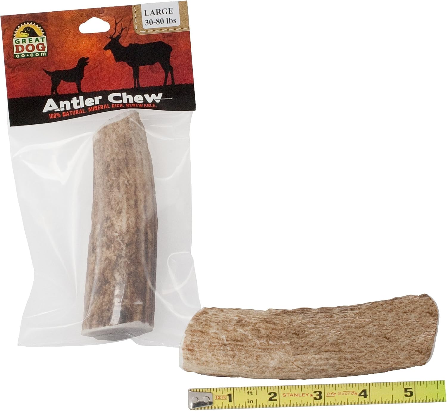 Great Dog Large Elk Antler Chew