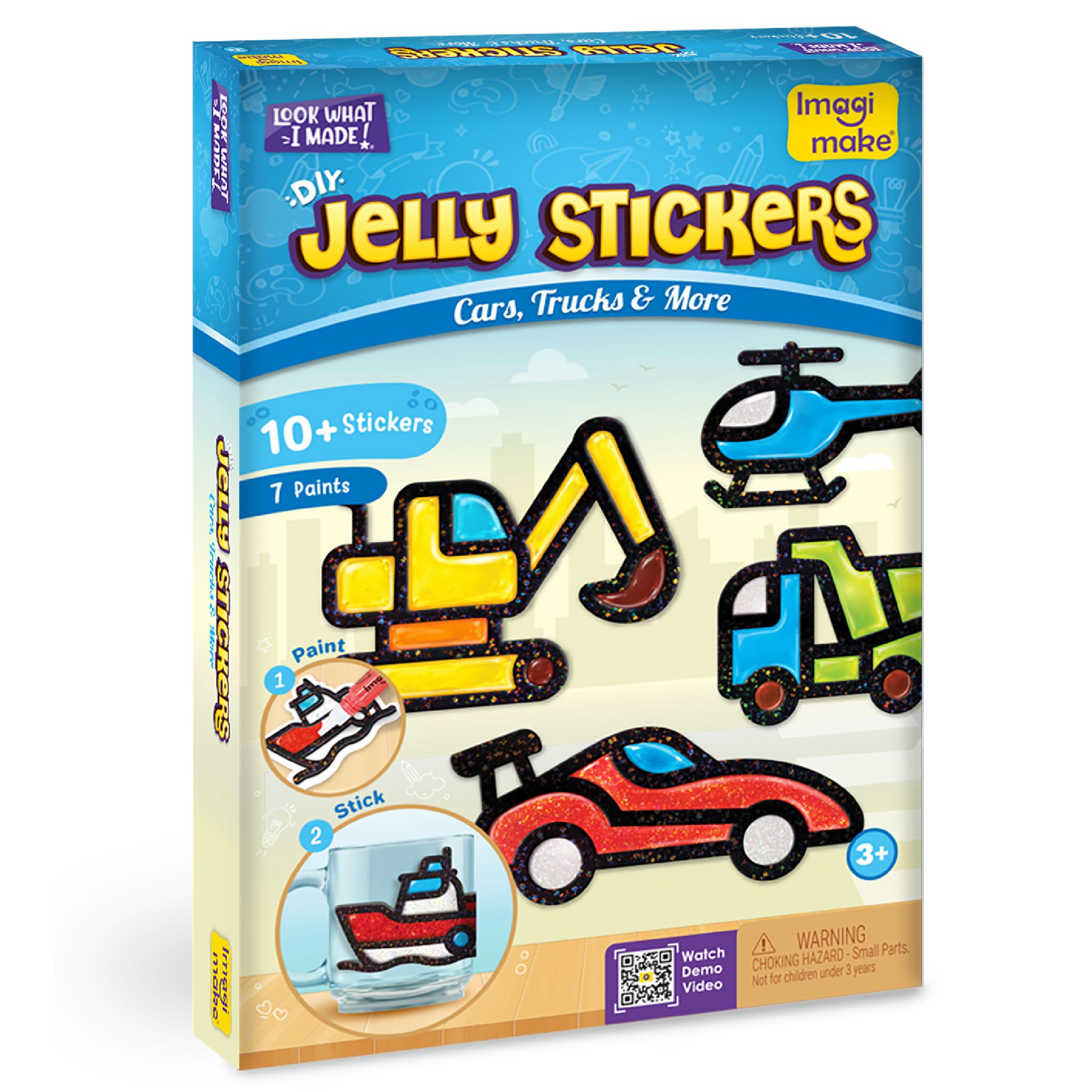Imagimake DIY Jelly Stickers | Flowers & Butterflies | Craft Kit | Age 3+ — Amazon image 16
