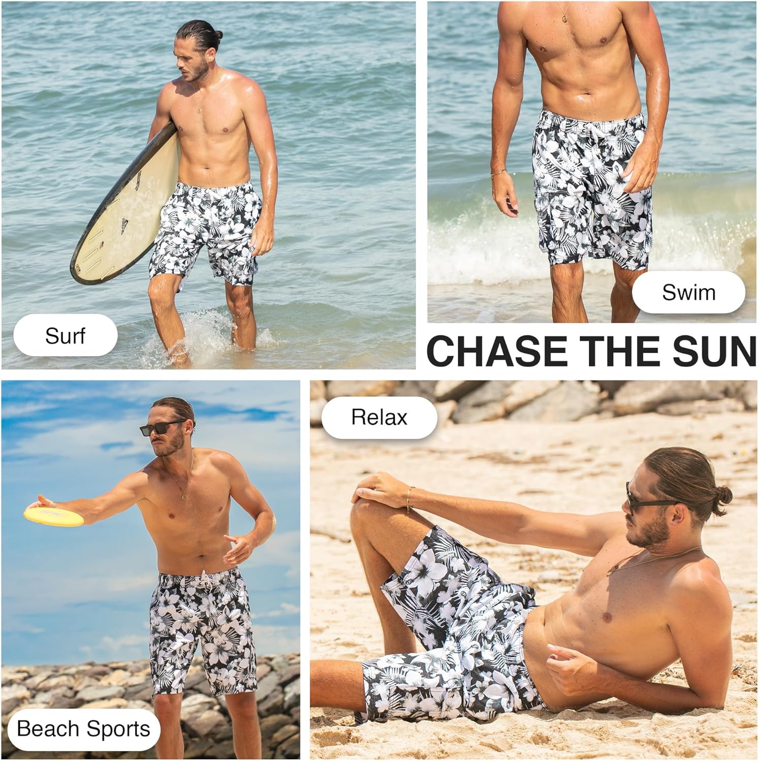 Kanu Surf Infinite Mens Swim Trunks Quick-Dry Bathing Suit Men, 9-inch Inseam (Regular & Extended Sizes) - Image 2