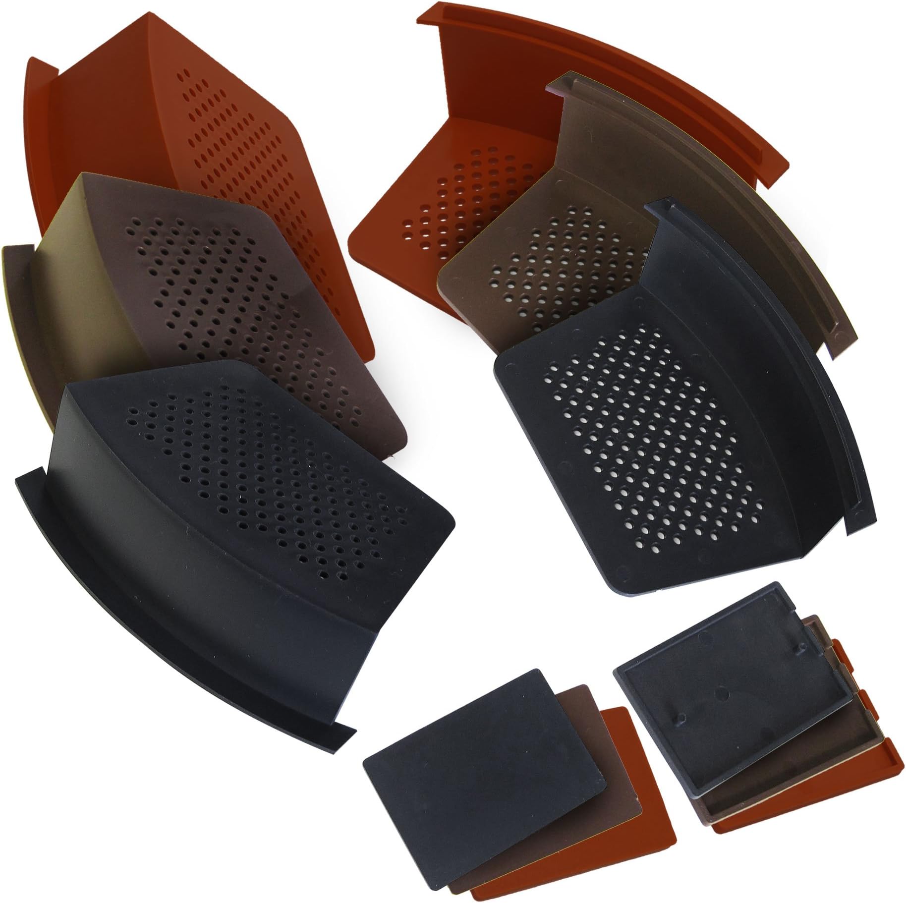 1 x Grey Easy-Trim Eaves Starter Pack & Ridge Closure for Dry Verge Mortar Free Roof - Choice of Colour