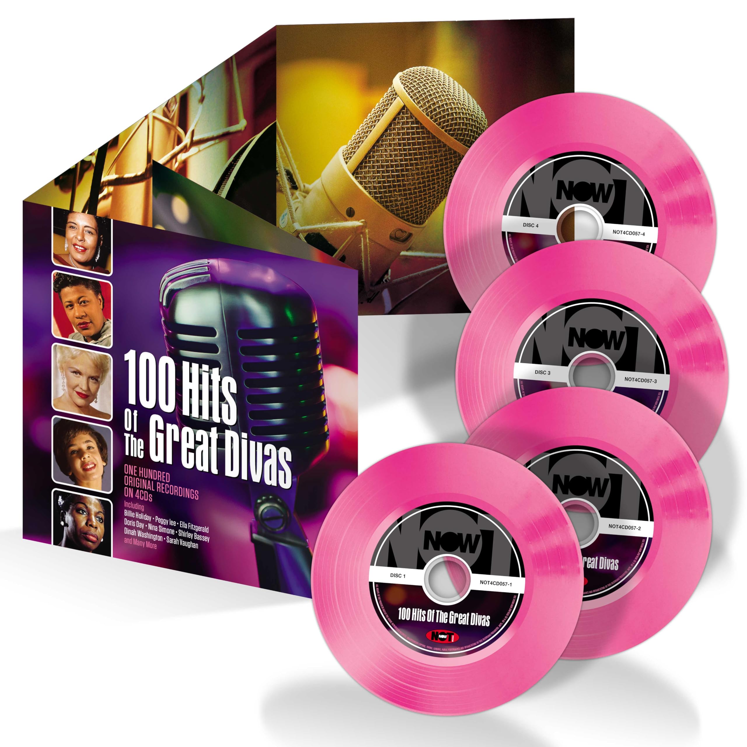 100 Hits Of The Great Divas 4CD Various Artists