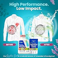 Vista 7 de Truly Free Detergente Natural para Ropa para Piel Sensible Ecológico, a Base de Plantas, Seguro para Ropa de Bebé Polvo Limpio y Fácil