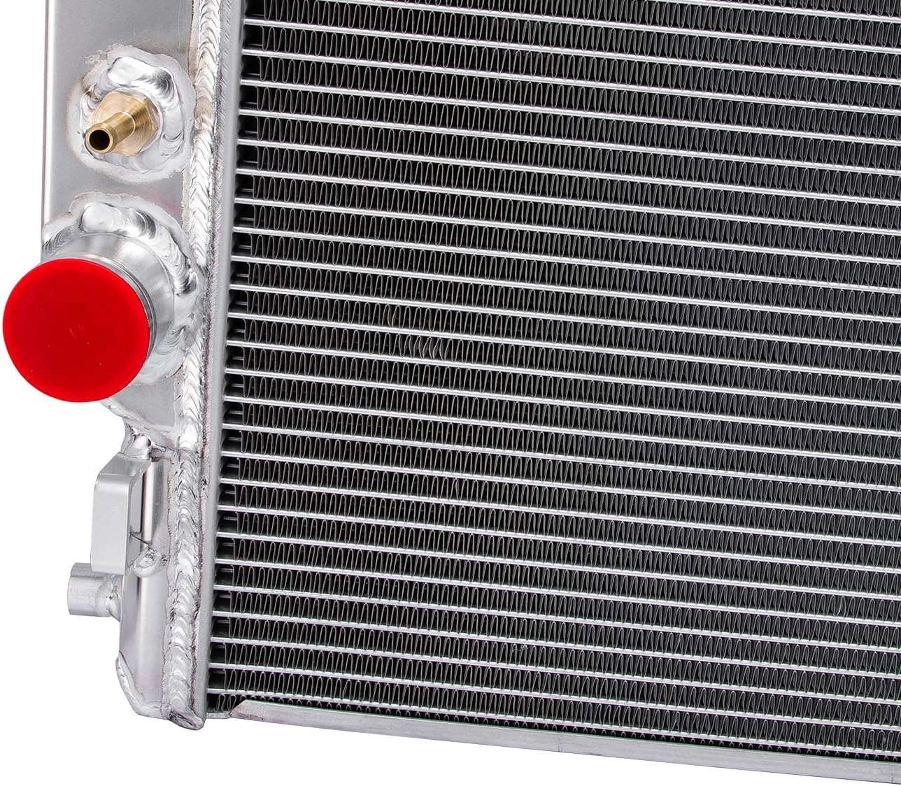 2 Row Core Aluminum Radiator for 1995-1997 1996 9596 Ford F250 F350 F59 Powerstroke 7.3L V8 Diesel 95 96 97 All Aluminum Radiador Radiators for Ford Radiator