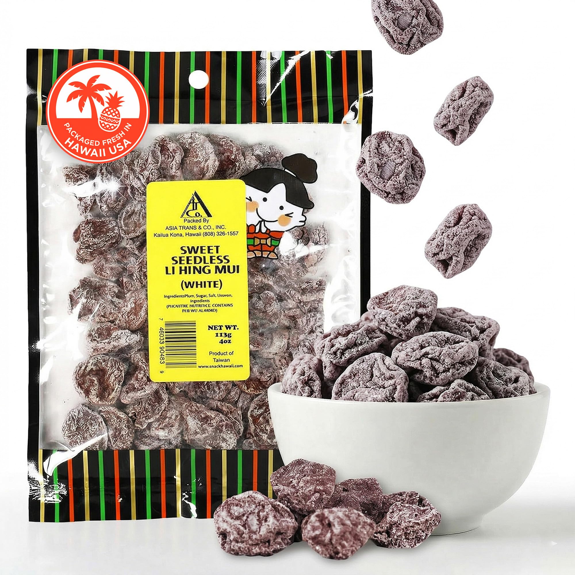 Amazon.com : Asia Trans Sweet Seedless Crack Seed Plums | Chewy Li