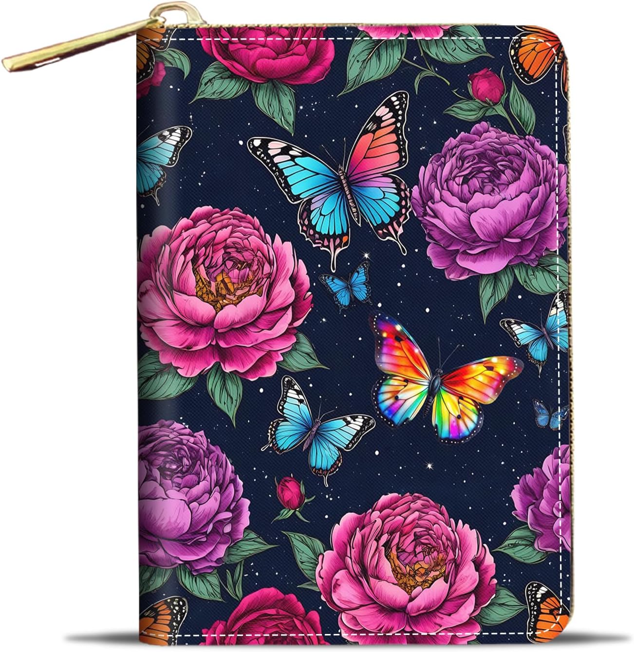 クレジットカードホルダー 財布 女性用 スモール RFIDウォレット