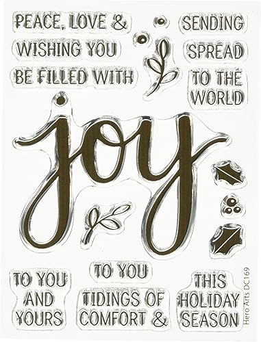 Vista 5 de Hero Arts DC151 Sello y corte, hola