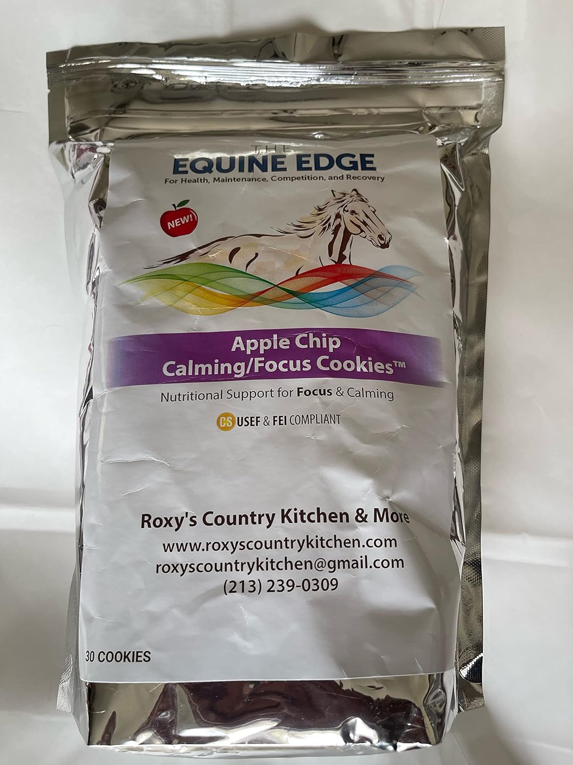 Calming/Focus Cookies(Apple) Natural Horse Supplements