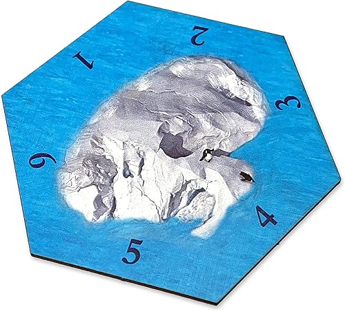 Miniatura 4 de Iceberg Ocean Sea Hex - Paquete de 3 unidades compatible con las expansiones de Catan Seafarers, Cities and Knights y Catan