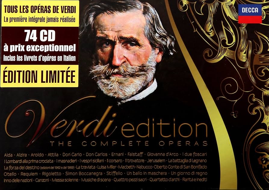 Verdi edition   the Complete Operas 74枚組 Amazon.co.jp: Verdi the Complete Operas (Limited Edition