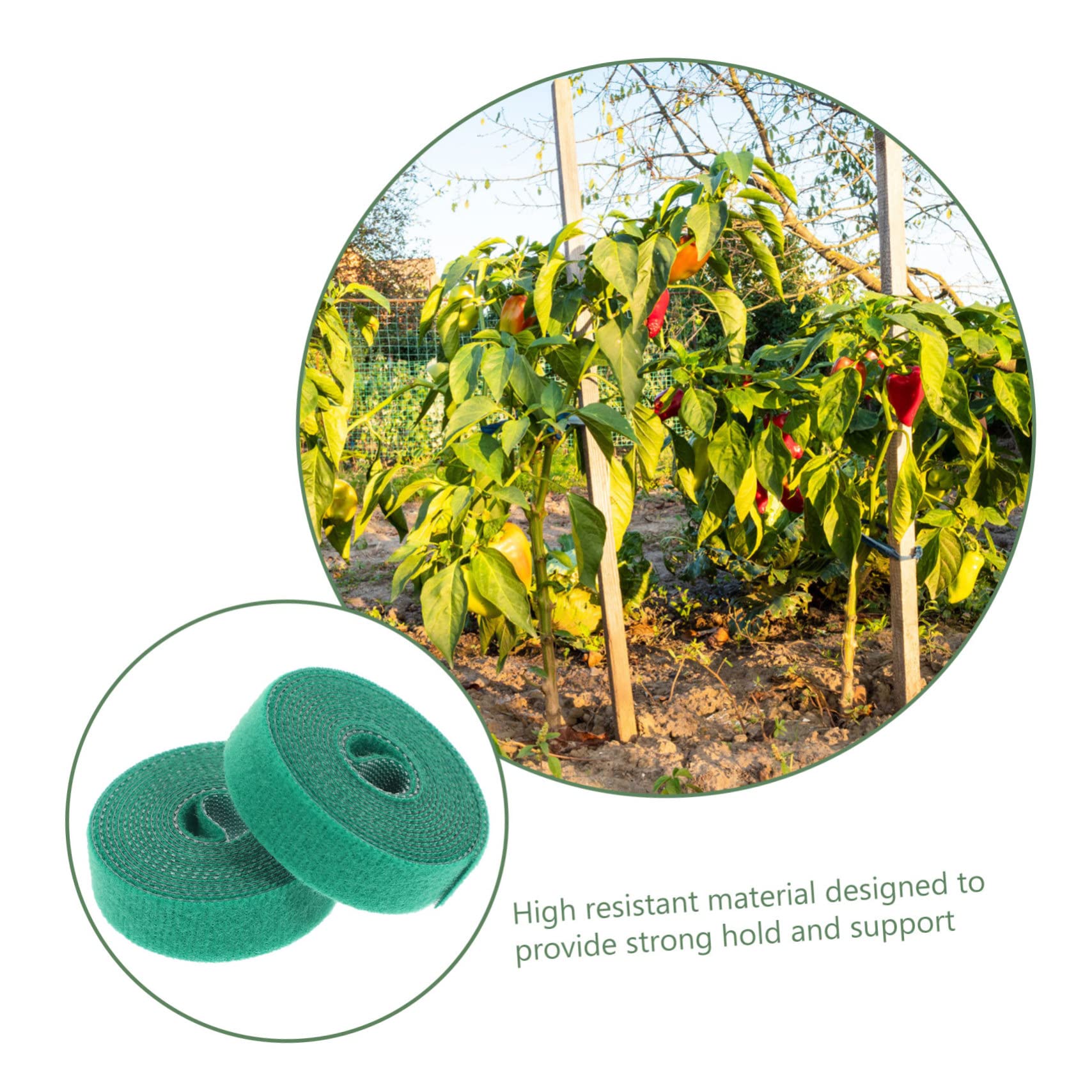 Kisangel 3er-Sets Nylon-pflanzenbinder Für Die Gartenarbeit Starkes Stützband Einfach Anzubringendes Gartenpflanzenband 2 Stück X 3