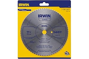 Professional Grade 7 1/4-Inch 140T Steel Corded Plywood Saw Blade