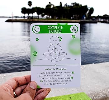 Luckies Calm Club Yoga Cards | Mindfulness & Yoga Gifts | 52 Yoga Pose Cards With Meditation Activities | Self Care Gifts For Adults & Kids