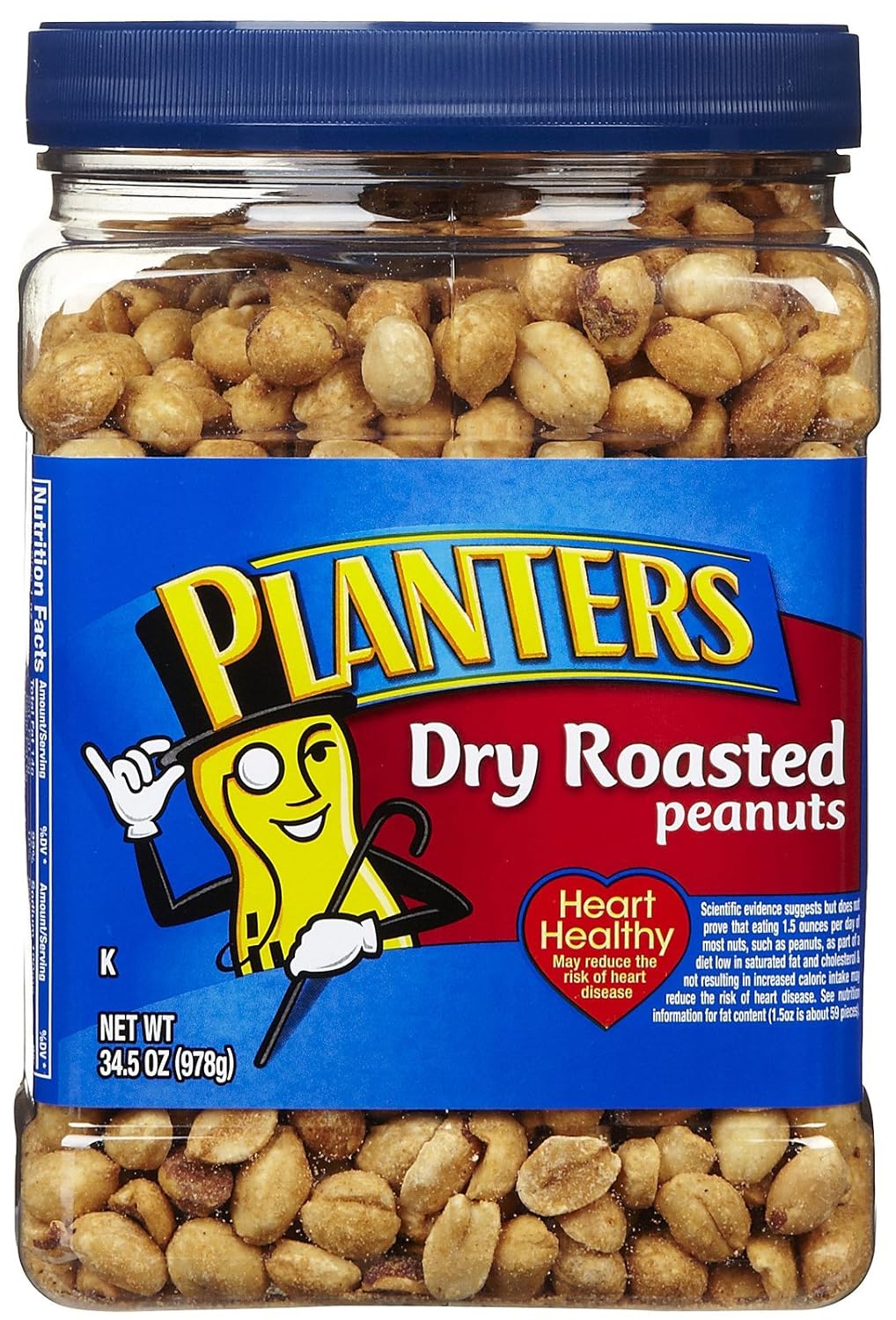 Planters Dry Roast Peanuts, 34.5 oz Nail Art Equipment