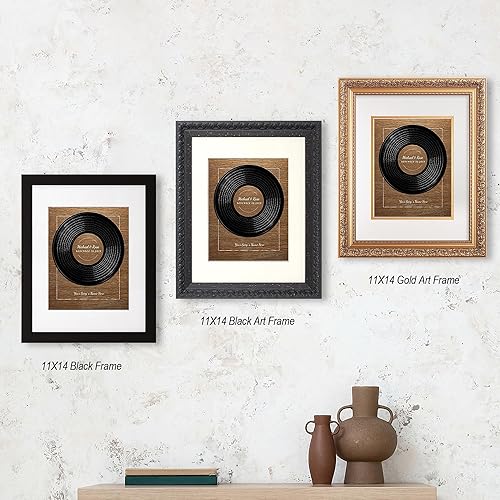 Vista 336 de Letras de música personalizadas, canciones, lienzo/fotos sin marco/impresiones enmarcadas con corazón en nombres de corazón, fecha de carga de fotos