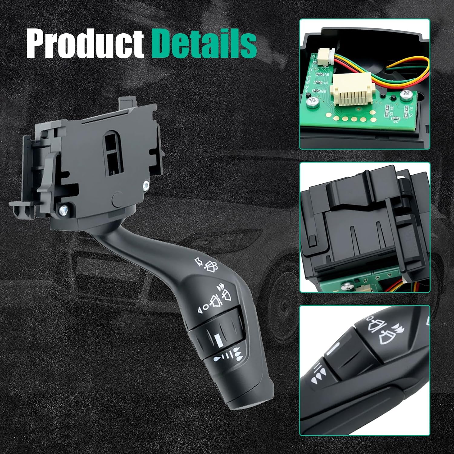 Windshield Wiper Multifunction Switch 1S15131 CV6Z17A553A CV6Z17A553C