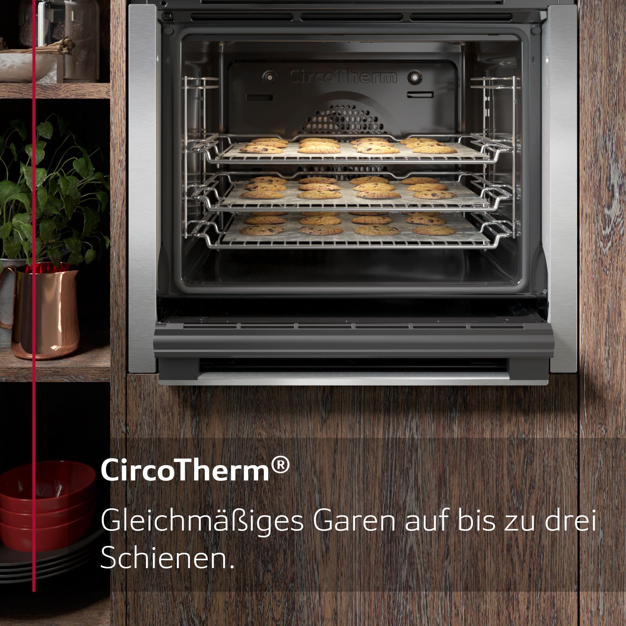 Neff Zestaw BX16IB składający się z piekarnika do zabudowy z CircoTherm, 60 x 60 cm, czarny, N 30 i T46SBE1L0 płyta indukcyjna, 60 cm, czarna, z ramą, N 50