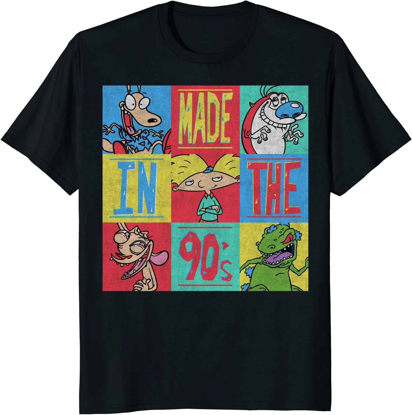 NickelodeonMade In The 90s Character T-Shirt T-Shirt