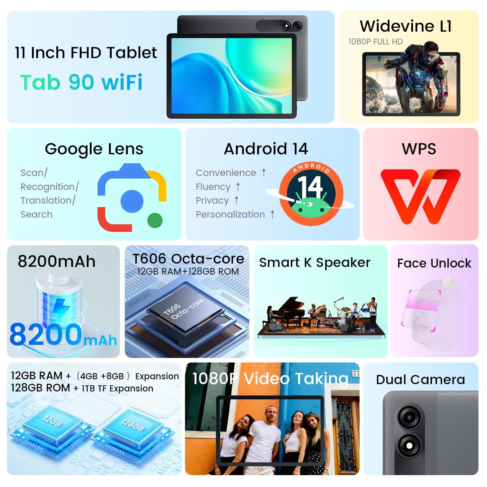 Tableta Umidigi G5 Tab Ram De 4 Gb 128 Gb Rom T606 De 10,1 | Meses sin