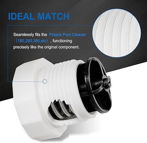 Miniatura 4 de Repuesto de válvula de alivio de presión 9-100-9002 para limpiador de piscinas Polaris 180, 280, 380, 280 TankTrax, 480 Pro, 3900 Sport Pressure