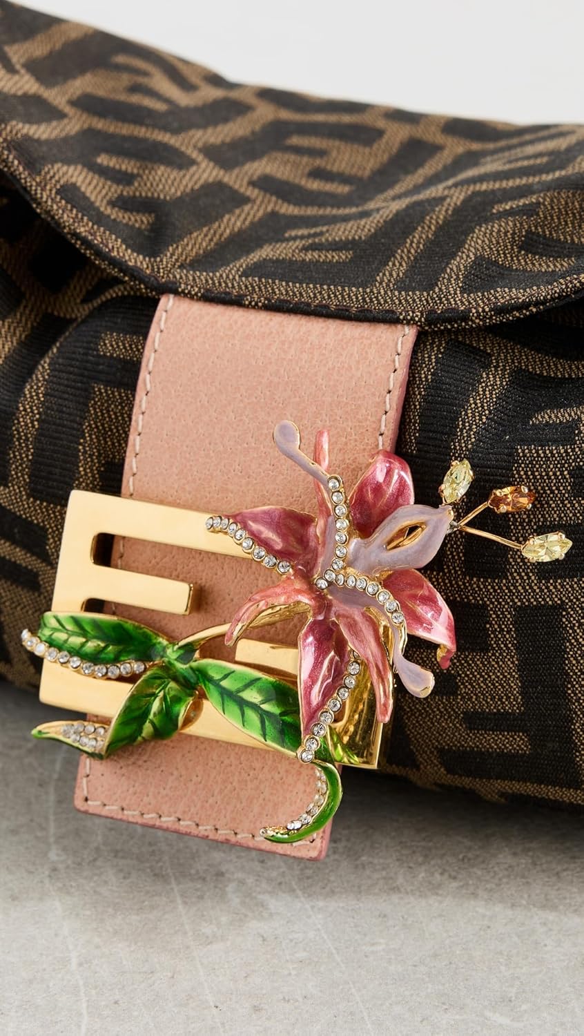 FENDI What Goes Around Comes Around Women's Pre-Loved Brown Zucca Shoulder Bag - Image 5