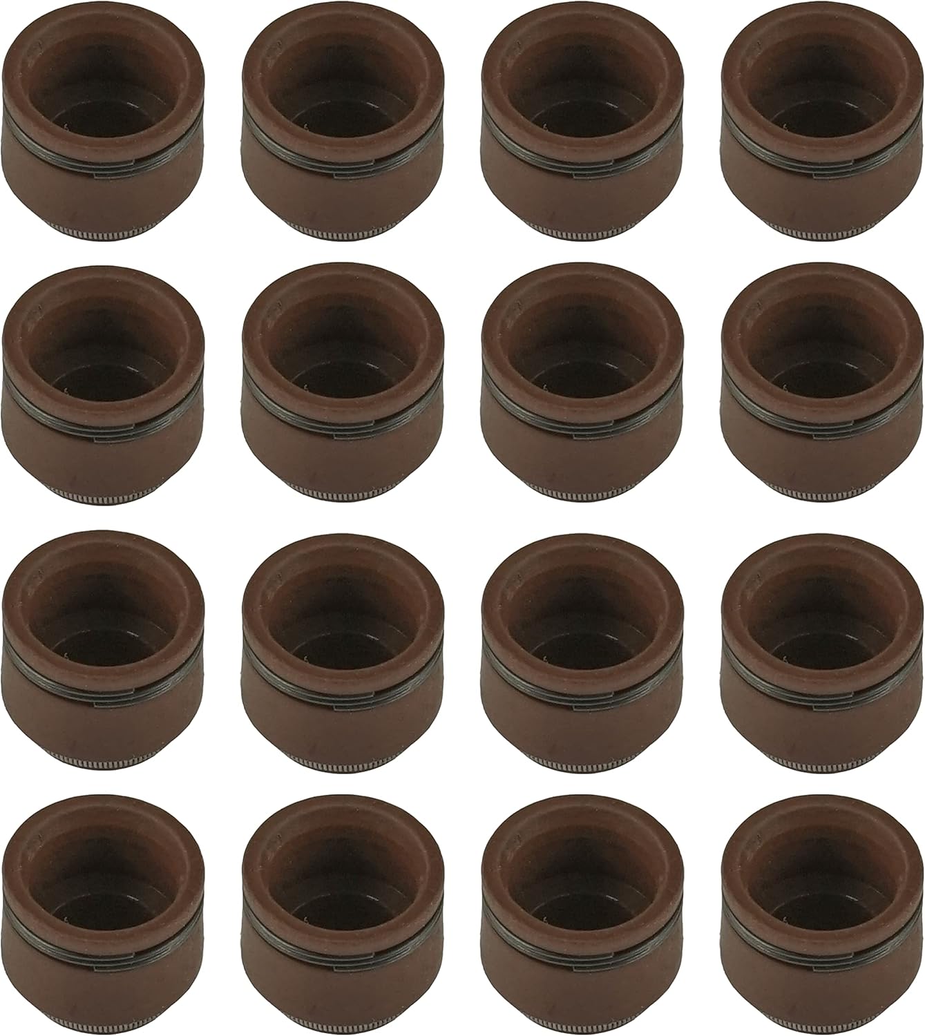 Caltric 16x Valve Stem Seal Compatible with Suzuki Katana 1100 GSX1100F 1988 1989 1990 1991 1992 1993