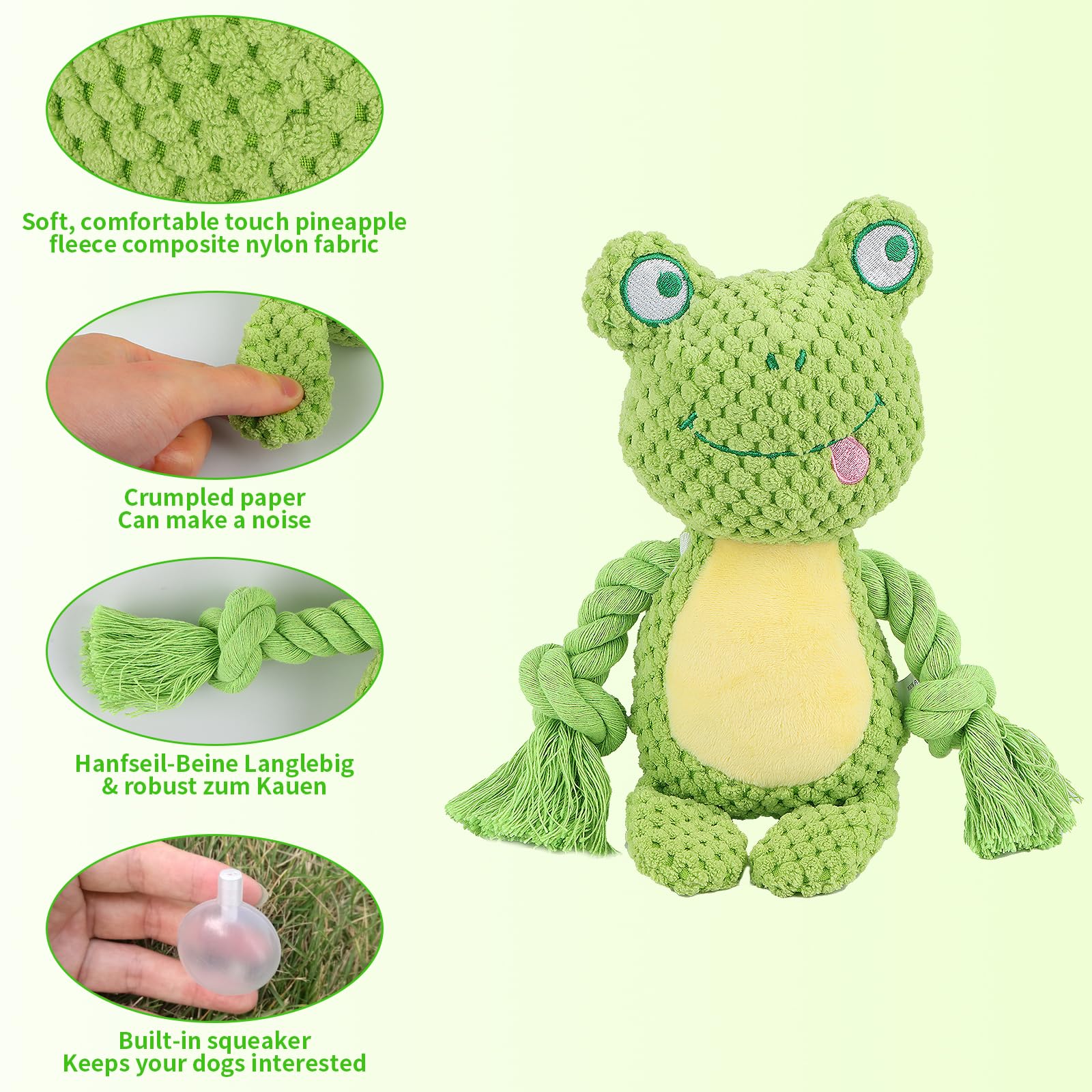 Cymax Lot De 19 De Jouets Pour Chien,Durables Indestructible Jouets à