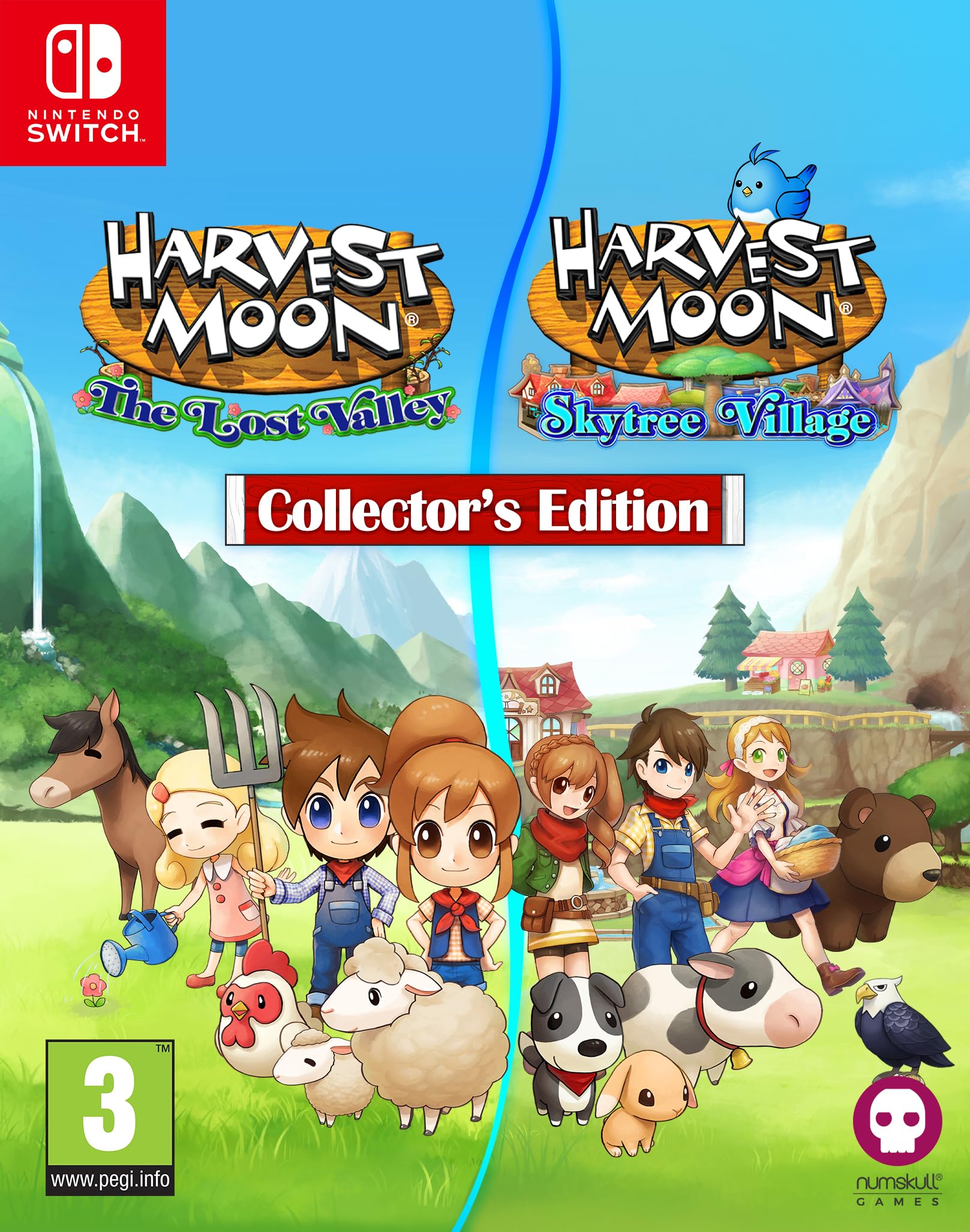 Harvest Moon: The Lost Valley and Skytree Village Nintendo Switch Collector's Edition