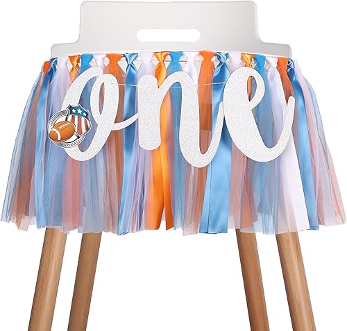 Miniatura 6 de Cartel de melocotón para silla alta para bebé, bandera temática de fiesta, guirnalda de tela para silla alta, pancarta de primer cumpleaños,