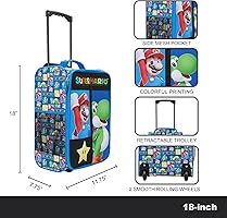 Amazon.com | Bioworld Super Mario Bros Mario & Yoshi Blue 18in Amazon.com | Bioworld Super Mario Bros Mario & Yoshi Blue 18in