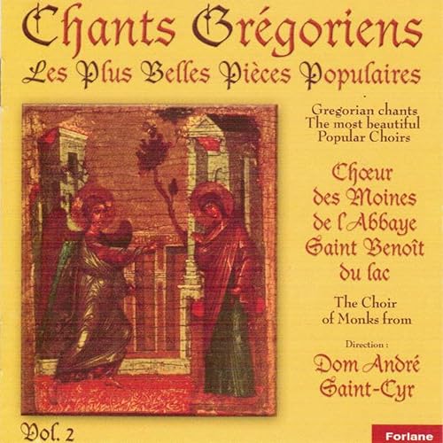 Chants grégoriens Les plus belles pièces populaires, vol. 2 von Chœur