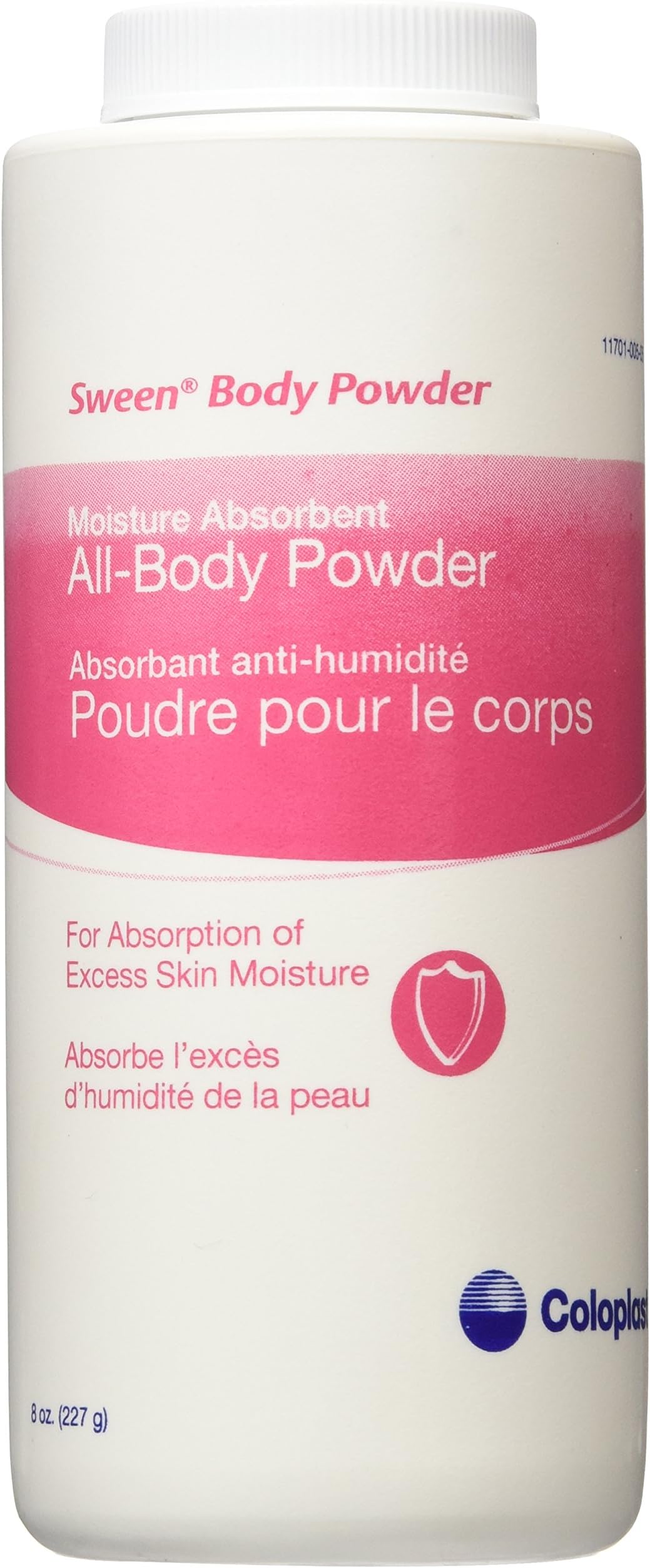 Sween Body Powder 8 oz Bottle (Pack of 2 Bottles)