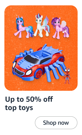 Up to 50% off top toys