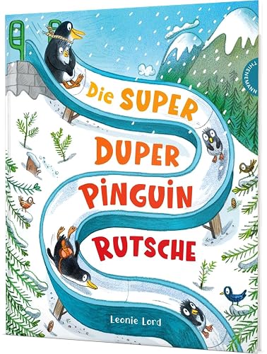 Die Super Duper Pinguin Rutsche: Witziges Bilderbuch mit Fahrzeugen &amp; Tieren