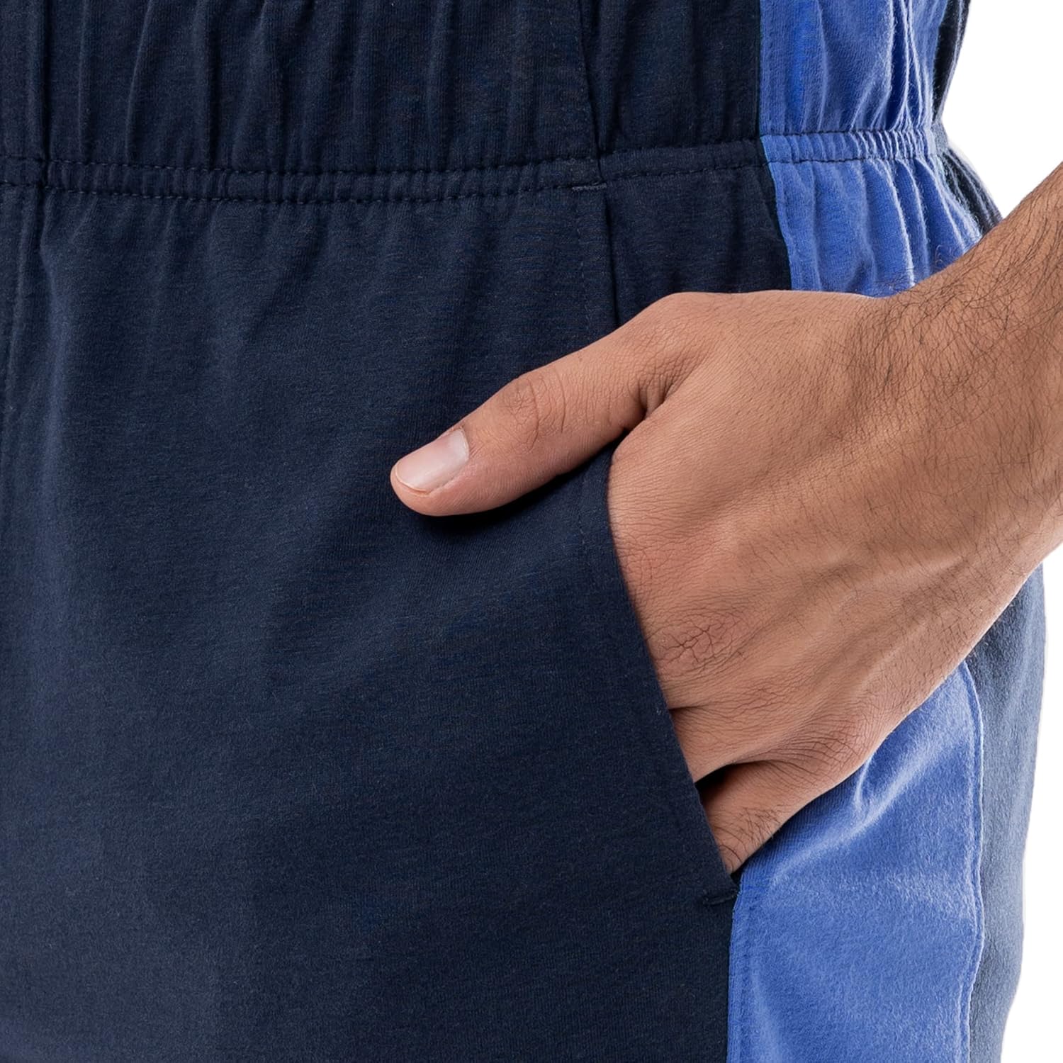 Izod Mens Cotton Polyester Jersey Sueded Jam Sleep Lounge Short - Image 4