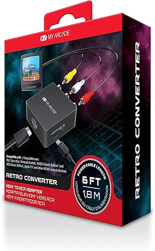 Miniatura 2 de My Arcade DGUN-2937 - Convertidor retro para HDMI a compuesto, color blanco