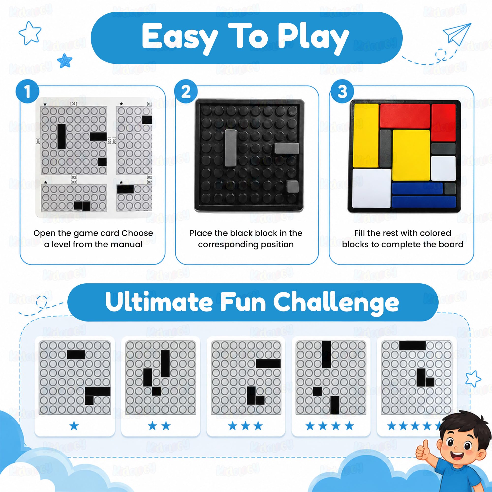 Kidology Logic Puzzle Game - Brain Teaser for Kids & Adults -7