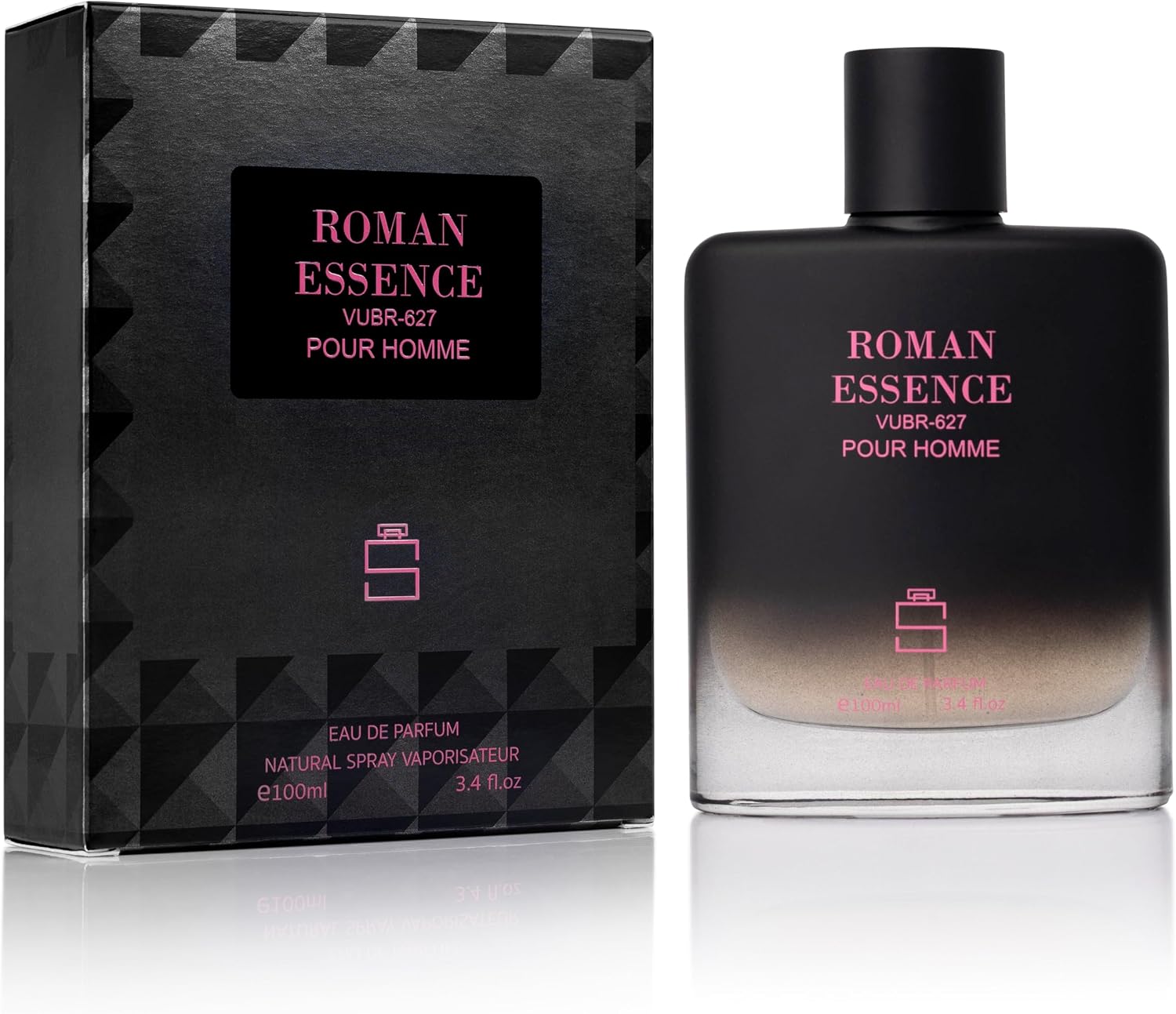 ROMAN ESSENCE for Men Inspired by Born in Roma Uomo, Spicy Cologne, 3.4 oz
