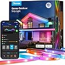Govee Outdoor LED Strip Lights, 98.4ft Smart Outdoor Lights Work with Alexa and Google Assistant, App Control, IP65 Waterproof, RGBIC Lights for Patio, Eave, Party Decorations