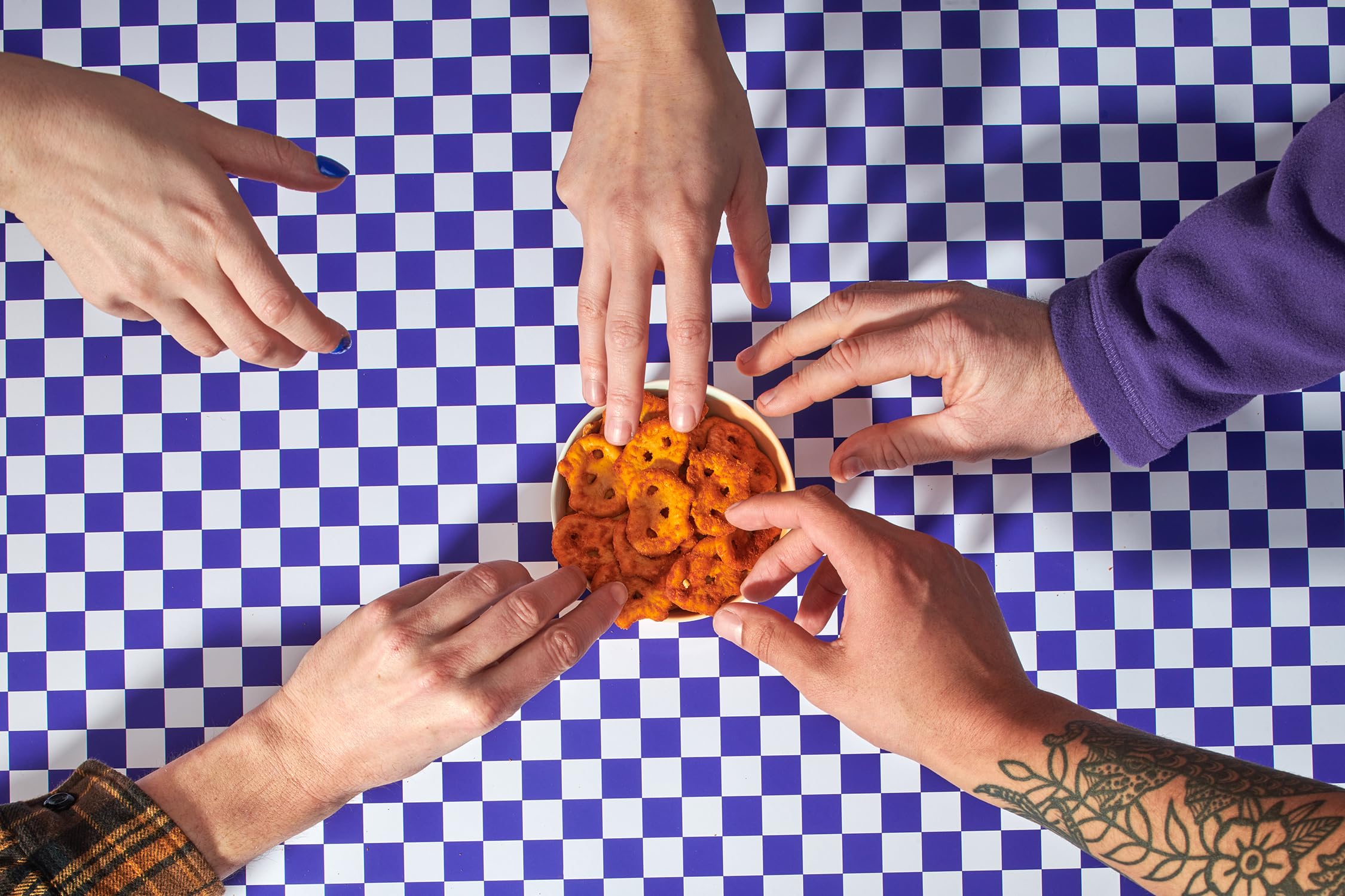 Olly's Pretzels horneados Sabor a Queso Snacks Veganos 140g