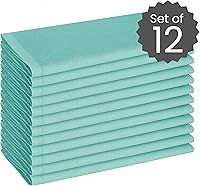 Vista 2 de Servilletas de tela de algodón de Cotton Clinic – Servilletas de mesa perfectas para uso diario – Suaves y duraderas, lavables – Ideales